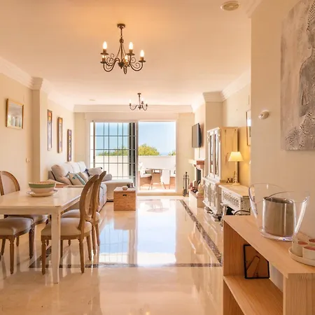 Atico Familiar Con Terraza Y Bonitas Vistas Al Mar En - Rio Real 282g شقة ماربيا